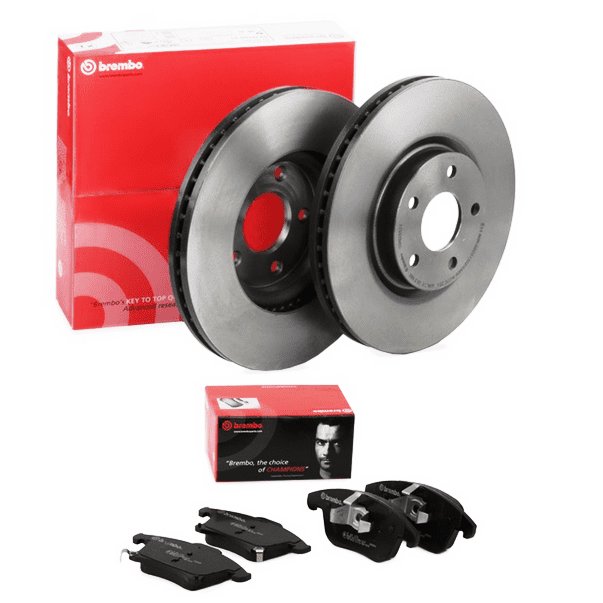 Kit Discos y Pastillas AMAROK V6 TDI • Delanteros 1 Kit Discos y Pastillas AMAROK V6 TDI