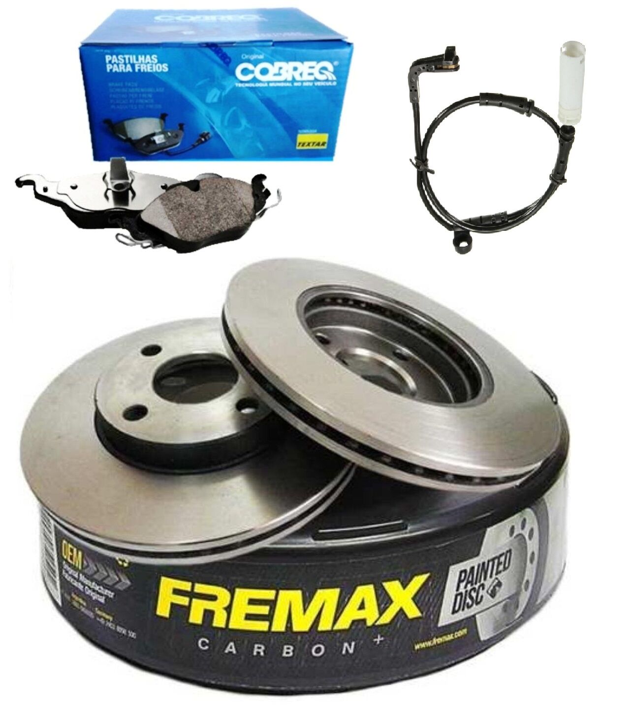 Kit Discos y Pastillas BMW 135i E82 • Delanteros 1 Kit Discos y Pastillas BMW 135i E82