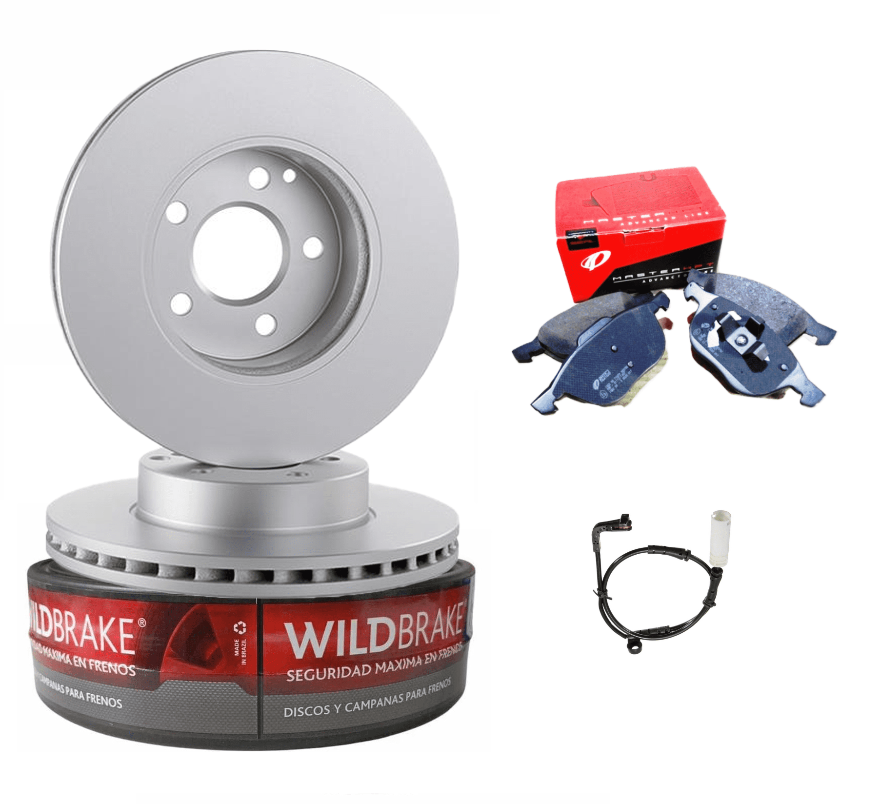 Kit Discos y Pastillas BMW X3 35i • Delanteros 1 Kit Discos y Pastillas BMW X3 35i
