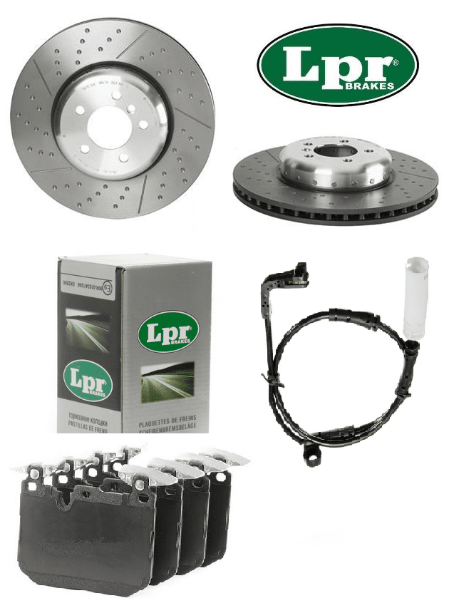 Kit Discos y Pastillas LPR BMW M240i • Delanteros 1 Kit Discos y Pastillas LPR BMW M240i